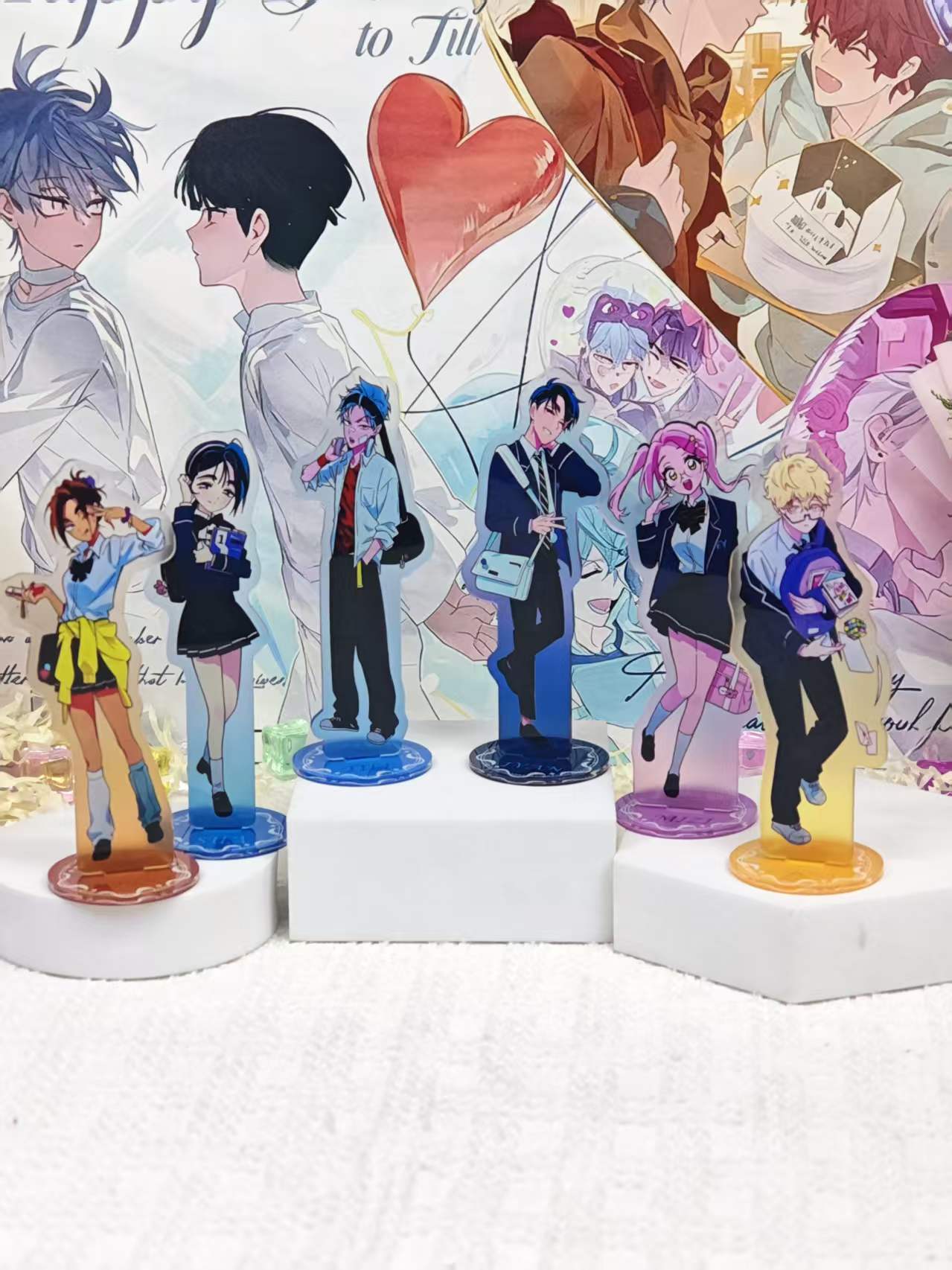 Conjunto de suportes de acríli - Desk Accessories avaliação e preço