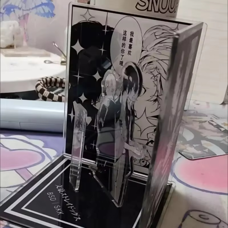 Suporte de acrílico com cena d - Desk Accessories avaliação e preço