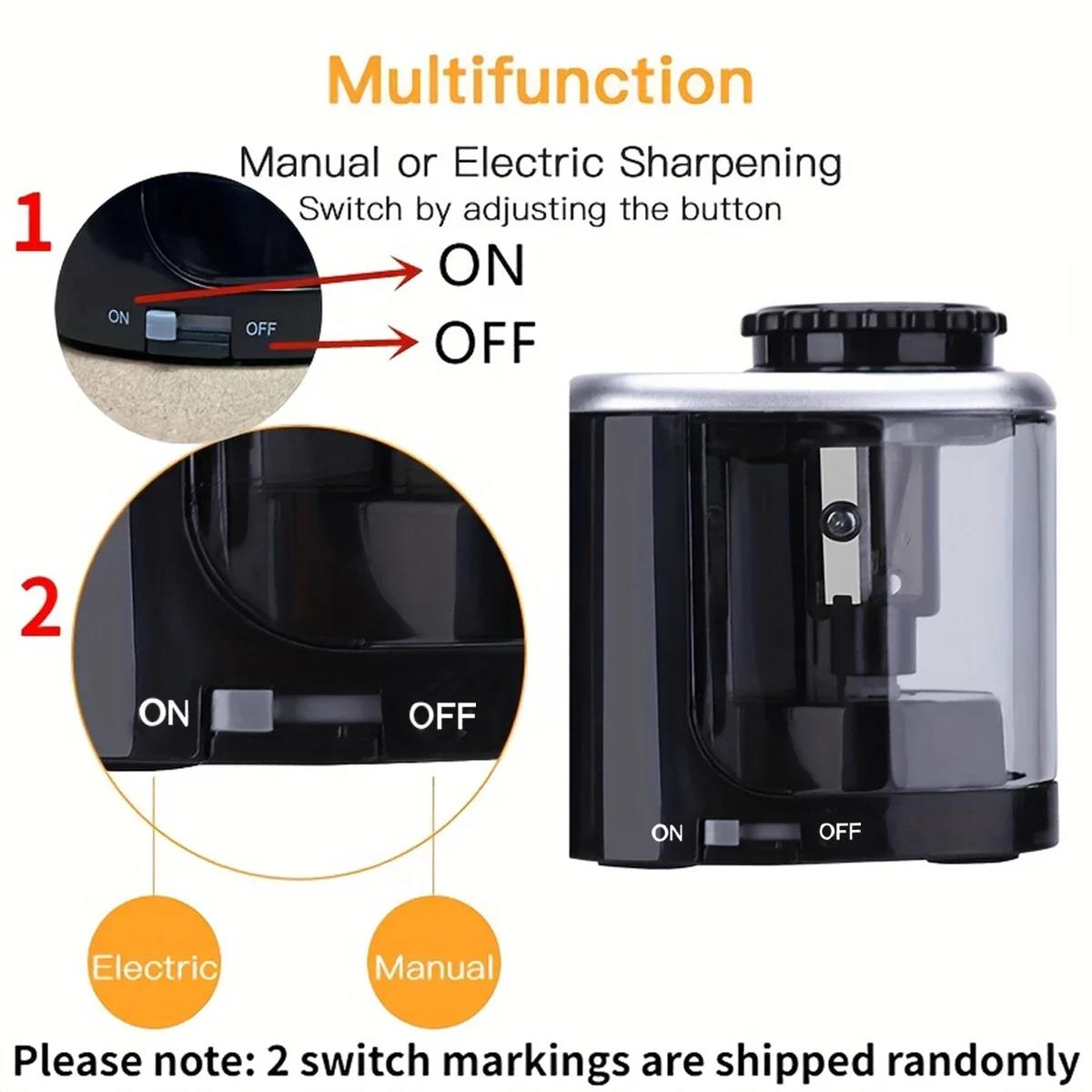 Afiador elétrico portátil, afi - Electric Pencil Sharpener Usb avaliação e preço